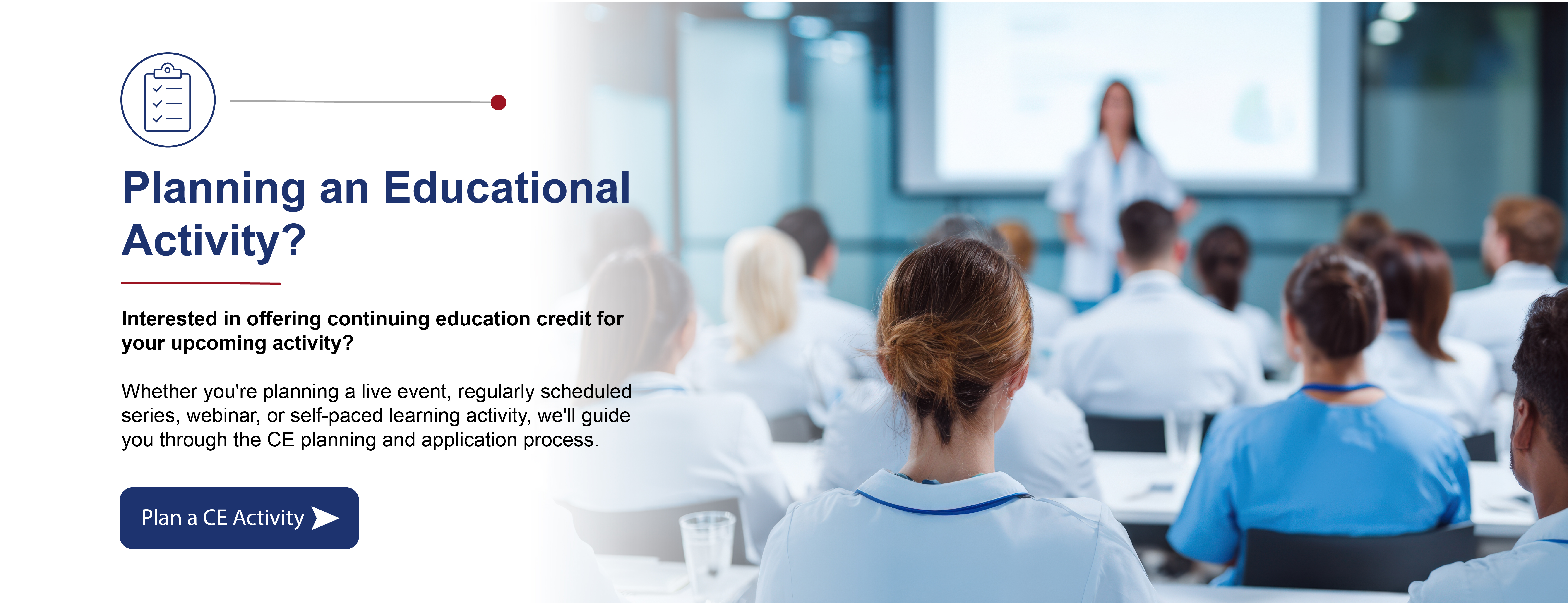 Apply for Continuing Education for Your Activity